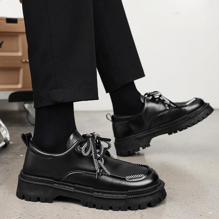 Uw Pinkey P108 Sepatu Wanita Docmart Hitam Sepatu Oxford Wanita Import Premium Quality Terlaris Kare