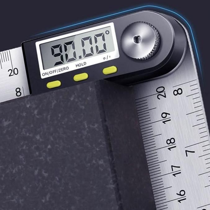 

Penggaris Inklinometer Digital-Mistar Angle Ruler-Pengukur Sudut 2In1