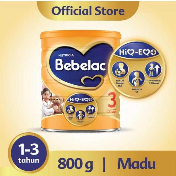 

Promo Bebelac 3 Susu Pertumbuhan Anak 1-3 Tahun Madu 800 G