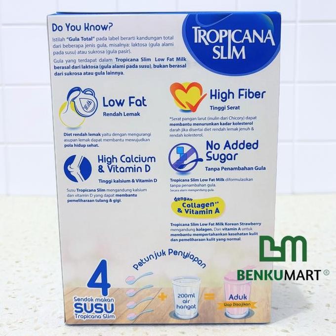 

Murah Tropicana Slim Susu Low Fat All Variants (500Gr) - Susu Rendah Lemak Bantu Diet Turunkan Kolesterol