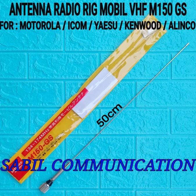 Grosir Antena Radio Rig Mobil Vhf D Antena M150 Vhf - Antena Rig M150 Gs Gsa