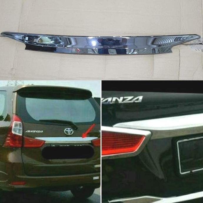 Promo Trunk Lid List Bagasi Pintu Belakang Mobil Grand Avanza Veloz / Xenia R 2016 2017 2018 COD