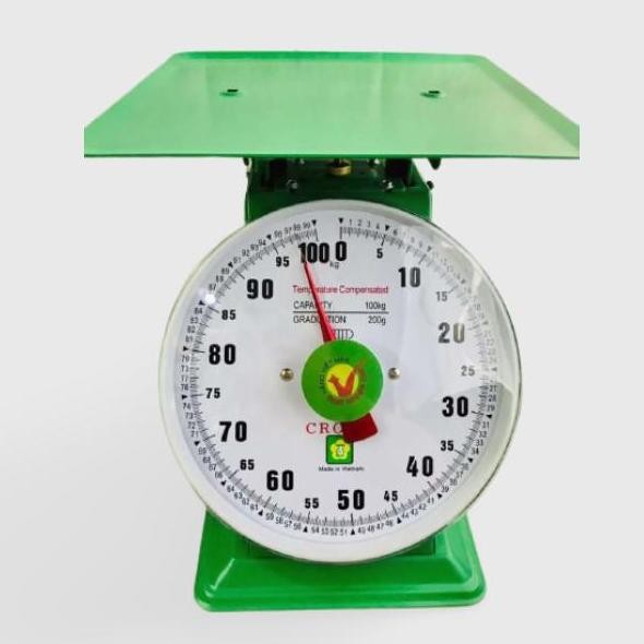 Timbangan Duduk / Jarum / Analog Nhon Hoa Crown Vietnam 100Kg / 100 Kg