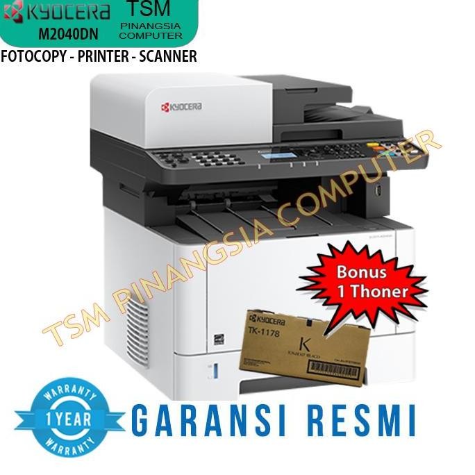 Grosir Mesin Fotocopy Kyocera M2040 Dn + Toner