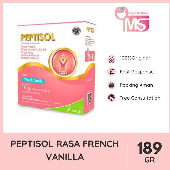 

Murah Peptisol Rasa French Vanilla 189 G