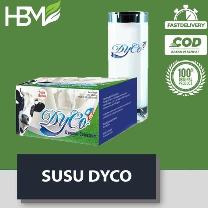 

Promo Susu Dyco Dynamic Kolostrum Diko Dico Asli 1 Box Isi 30 Sachet