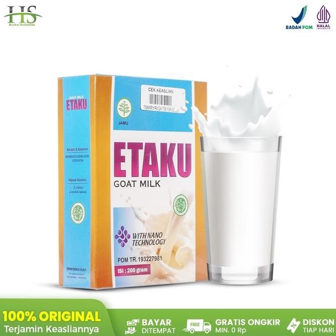 

Promo Etaku Goat Milk Susu Bubuk Kambing Etawa 100% Asli