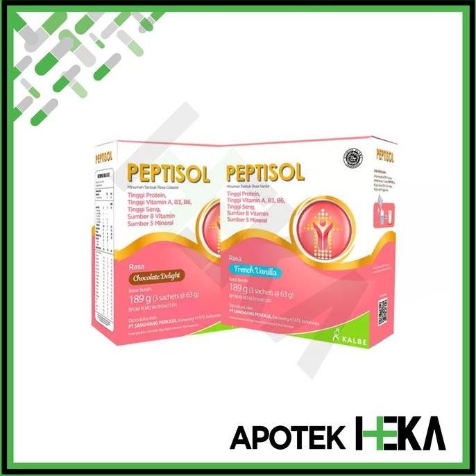

Promo Peptisol Vanila/Coklat 189 Gram - Nutrisi Tinggi Protein Rendah Residu