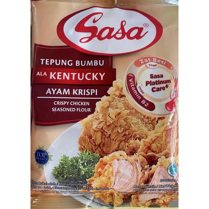 

Tepung Bumbu Sasa Ayam Krispi