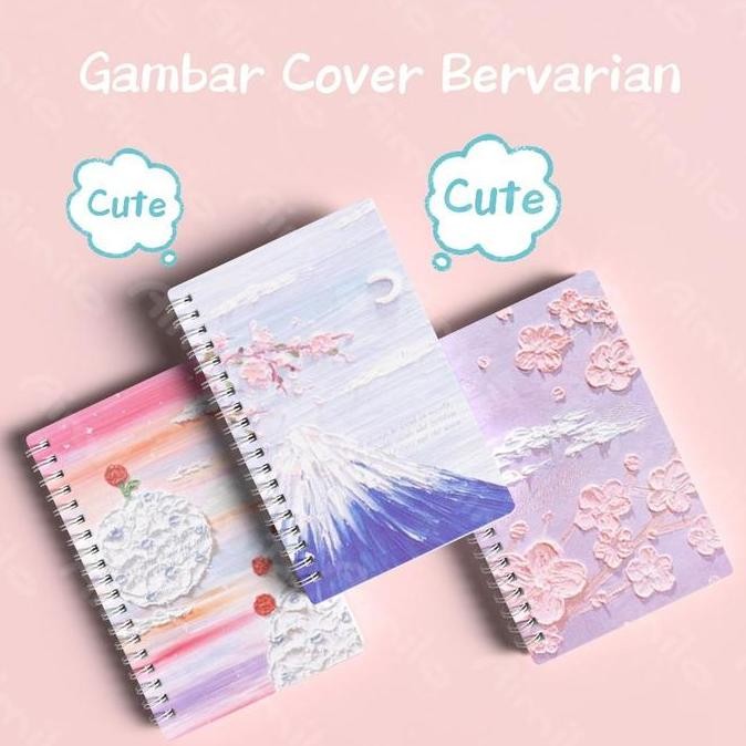 

Tersedia Aimilo Notebook A5 Paket 8pcs Buku Diary Aesthetic Stiker Sekolah