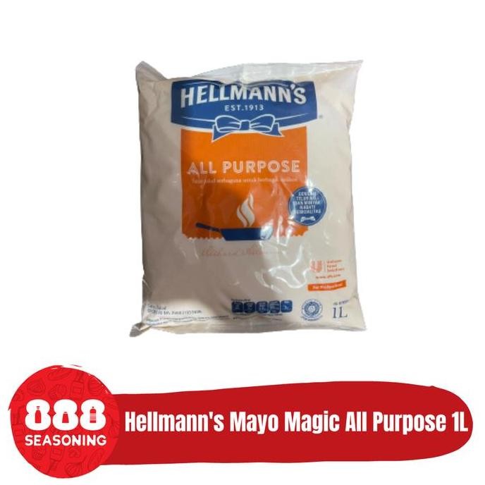 

Tersedia HELLMAN'S MAYO MAGIC POUCH 1L