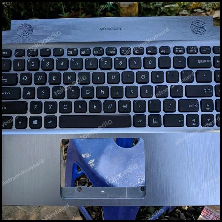 Casing Keyboard/ Palmrest / Frame Keyboard Asus X441 X441U ORI