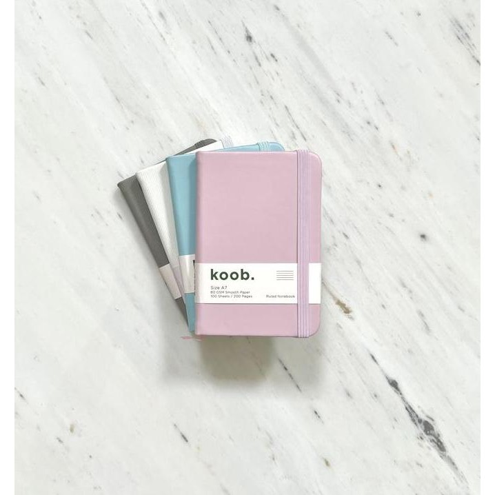 

Tersedia Koob Pocket Notebook A7 Hardcover - Buku Tulis Saku Agenda Jurnal