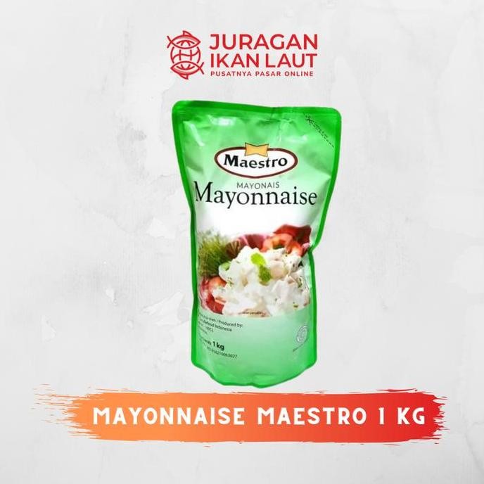 

Tersedia Mayonnaise Maestro 1 Kilogram - Saus Mayonais Creamy Favorit