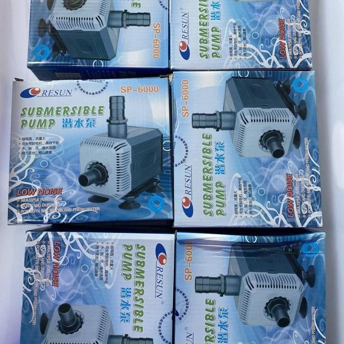 Mesin Pompa Aquarium Celup Resun Sp 6000 Sp-6000