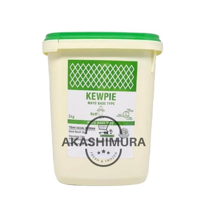 

Tersedia Kewpie Mayonnaise Base Type 3kg - Saus Mayo Profesional