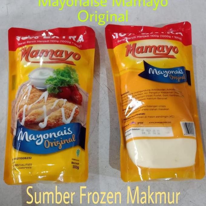

Tersedia mayonaise 1kg mamayo sumber frozen makmur