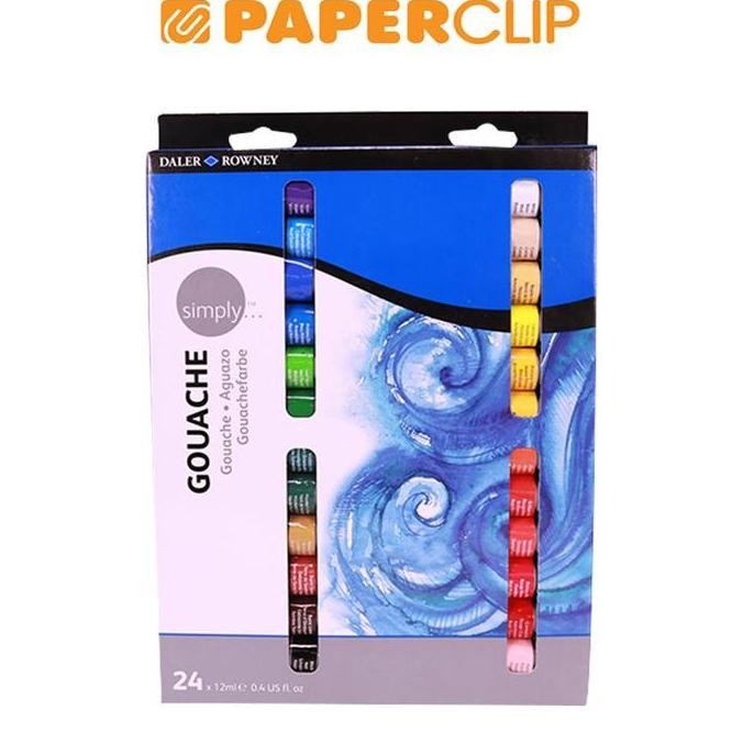 

TERMURAH - WATER COLOR SIMPLY 12ML 24 COLORS