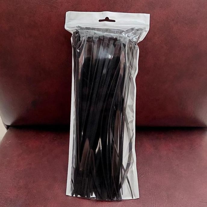 

Diskon! Cable Ties 30cm Hitam Putih - Kabel Tis Nylon Kuat Serbaguna
