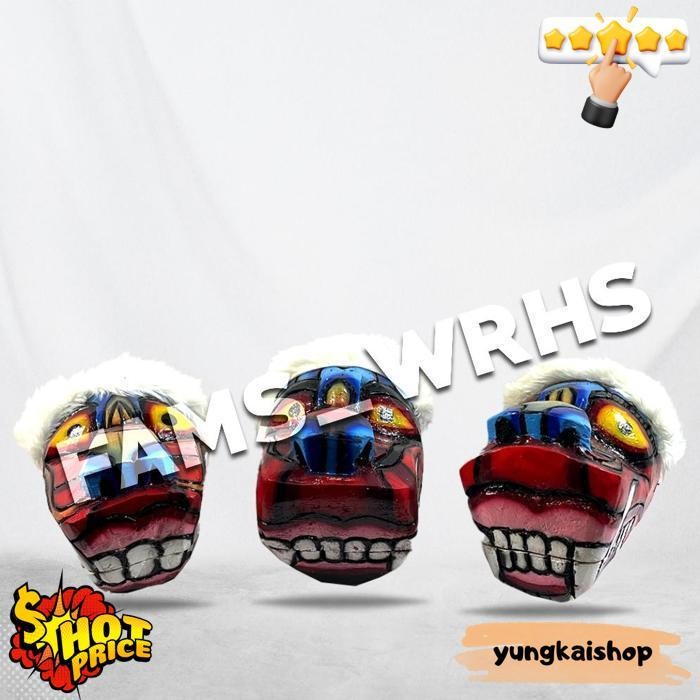 Barongan Kepruk Kucingan Kepala Barongan Jaranan Barongan Kayu (Bisa Cod) Jawa Timur