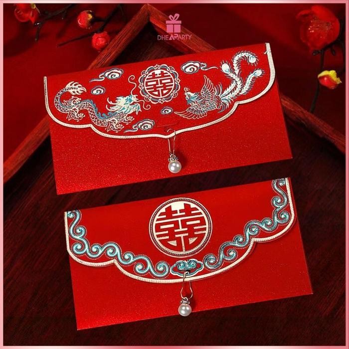 

LFM WED ANGPAO WEDDING / SANGJIT / AMPLOP UNDANGAN SUANG XI WED28