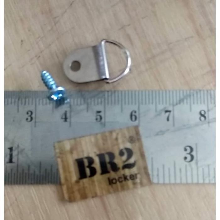 LFM Plat Gantungan Pigura kecil oval