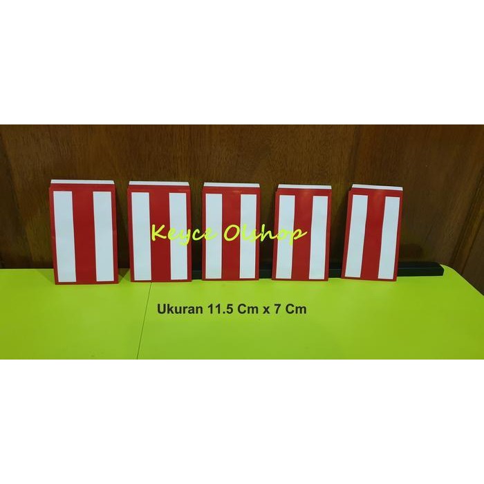 

LFM Angpao / AMPLOP Merah Putih Polos 11.5 Cm x 7 Cm