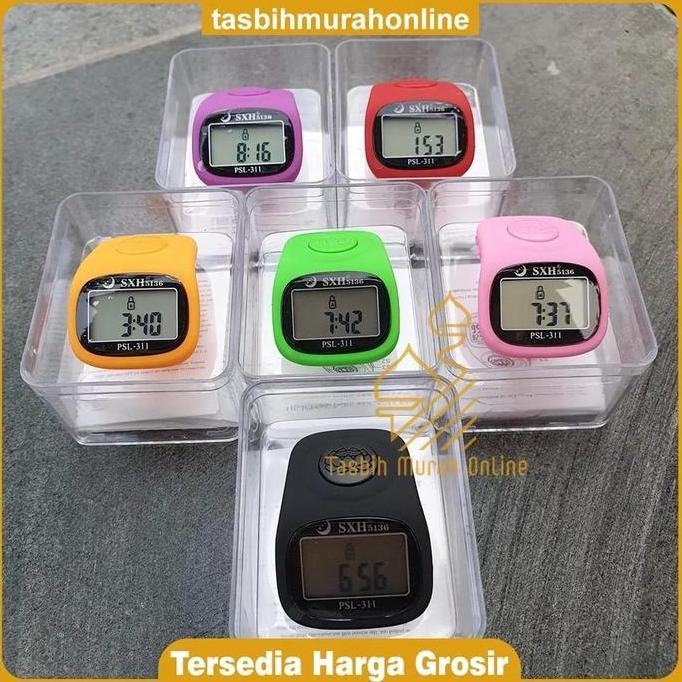 (Allthebest) (SXH) SMART TASBIH DIGITAL PREMIUM 6 CHANEL + ALARM FLEKSIBEL + LED + JAM [60624]