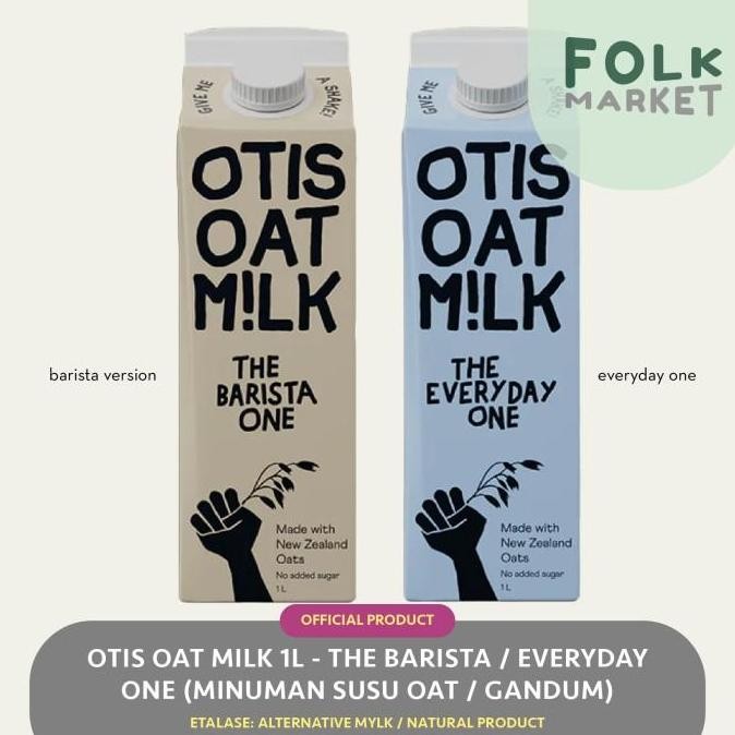 

(Allthebest) OTIS Oat Milk 1L - The Barista / Everyday One (Minuman Susu Gandum)