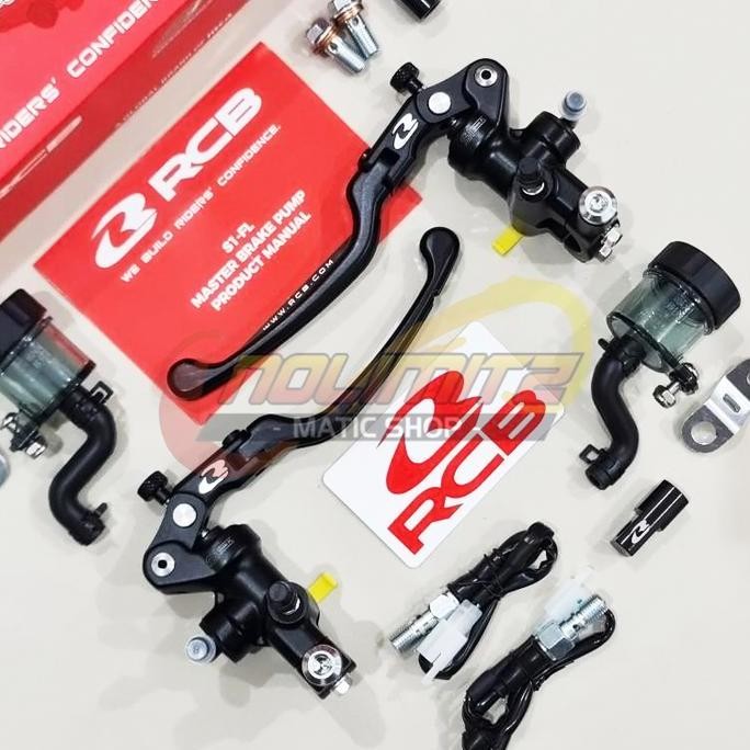 Master Rem RCB Racing Boy S1 FL 15mm Kanan Kiri NMAX XMAX ADV PCX Stylo Vario 160 ABS