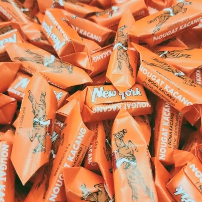 

(Allthebest) Permen Susu Nougat Kacang New York Candy 1 kg