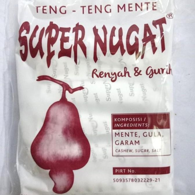 

(Allthebest) TENG TENG MENTE TING TING MENTE SUPER NUGAT RENYAH
