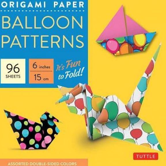 

KERTAS ORIGAMI POLA BALON 6 INCH 96 LEMBAR - 9780804846356 STOK TERBATAS
