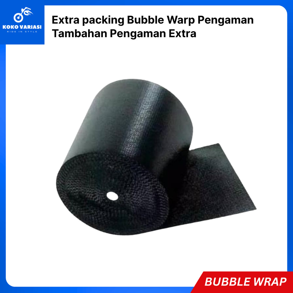 

Extra packing Bubble Warp Pengaman Tambahan Pengaman Extra