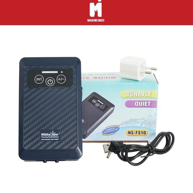 tersedia aerator ac dc nikitastar fs10 fs20 fs30 fs40 portable air pump