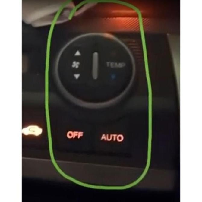 LAMPU PANEL AC HONDA FREED - Merah