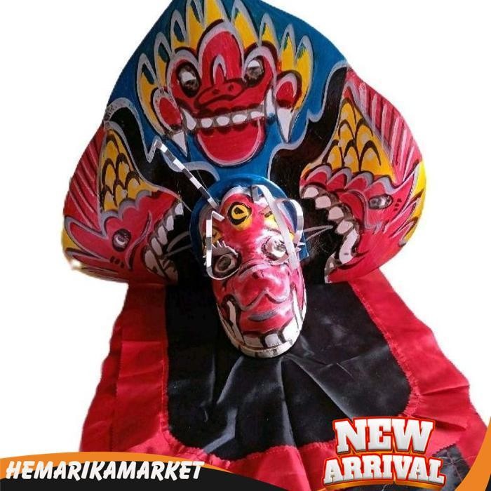 Barongan Devil/Barongan Devil Anak/Barongan Anak/Barongan Pentas Untuk Usia 2-6 Tahun Real Pict