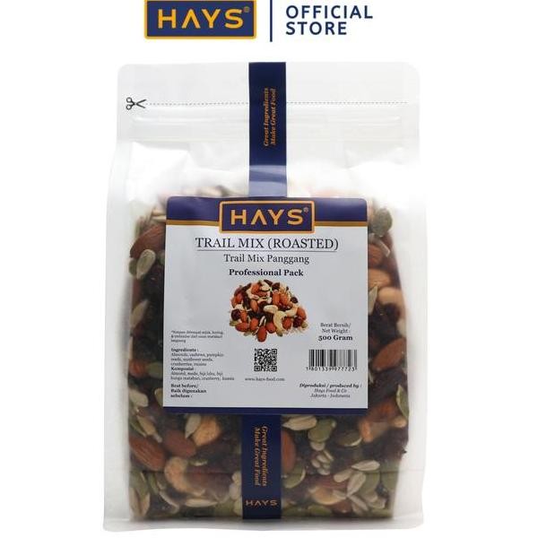 

Trail Mix Gram Almond Mede Cranberry Kismis Pumpkin Sunflower