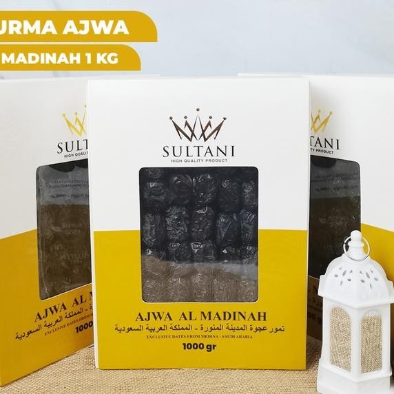 

Kurma Ajwa Al Madinah 1 Kg Sultani Indonesia Kualitas Grade A Healthy Food Sna Kering Manis Cemilan
