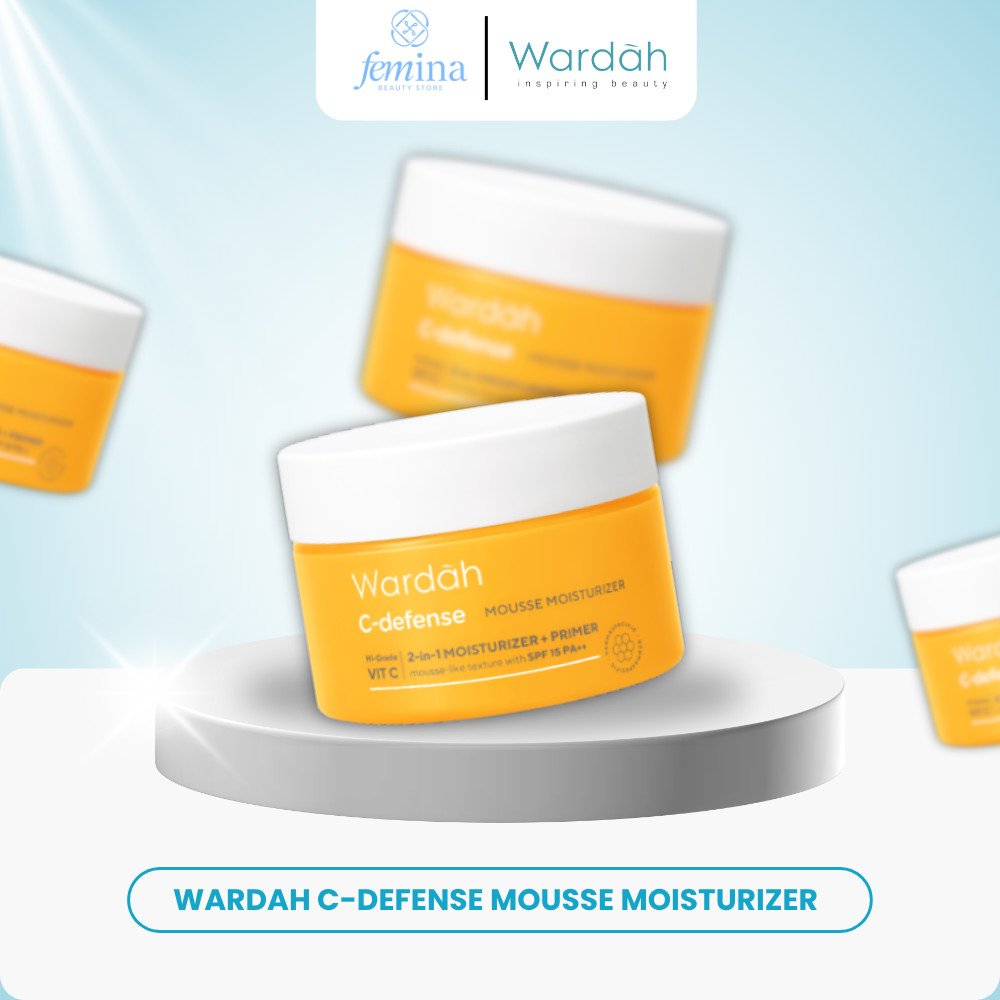 WARDAH C-DEFENSE MOUSSE MOISTURIZER