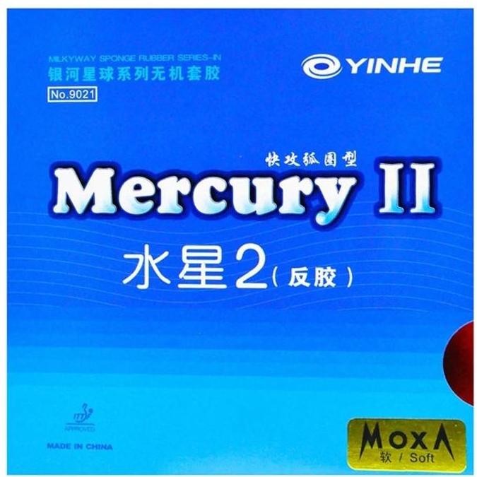 Karet Bat Tenis Meja Pingpong Yinhe Mercury 2 Soft Sponge - SOFT
