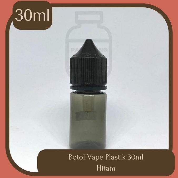 (Allthebest) Botol Liquid Vape Hitam 30ml/ Chubby Gorilla PET/Botol Vape Kosong