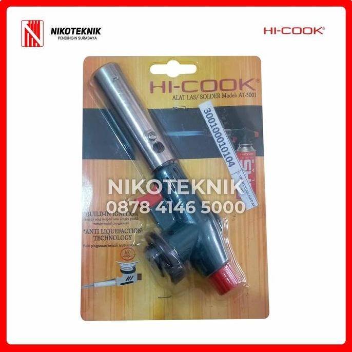 TERMURAH - alat las hi cook at 3001 - Torch Hicook Auto AT-3001