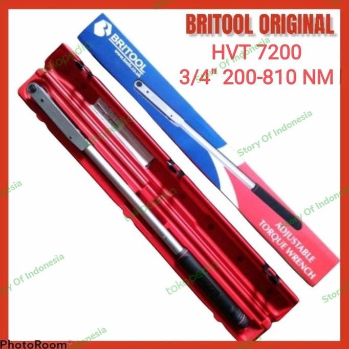 Britool Hvt 7200 Kunci Moment Torsi / Torque Wrench Original Hvt7200 Co