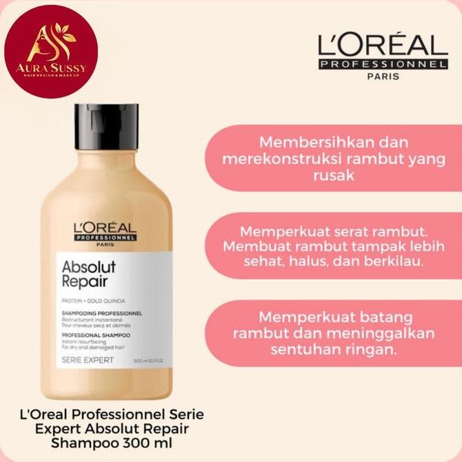 Terbaru LOreal Professionnel Absolut Repair Series | Untuk Rambut Kering Ready