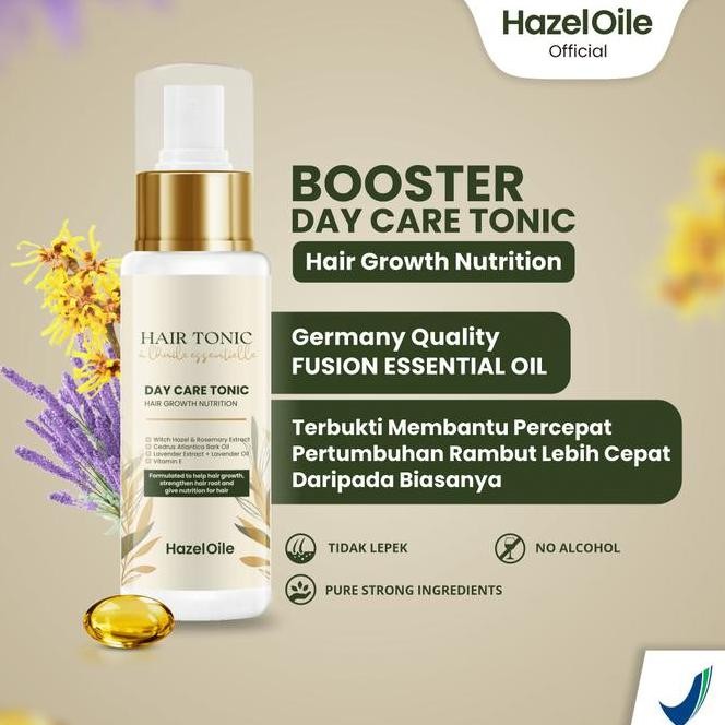 Promo Hazeloile Hair Tonic Hazeloile Day Care Tonic Perawatan Rambut Botak P Ready