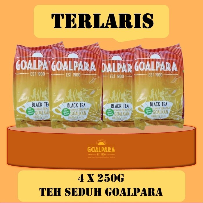 

Teh Seduh GoalPara BlackTea Kemasan