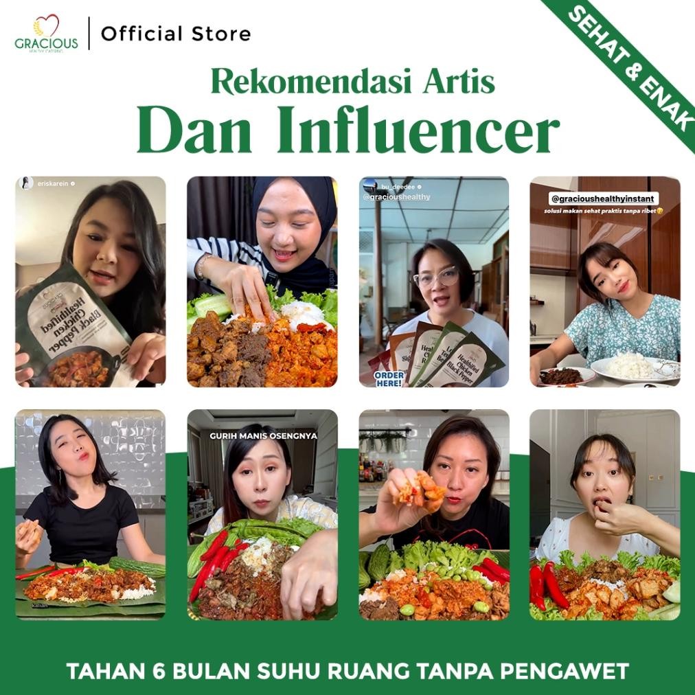 

Special Gracious Healthy Instant (Makanan Instant Sehat Siap Saji) || 200gr !!