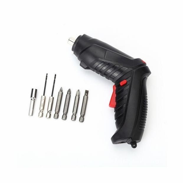 Terbaik! Mesin Obeng Listrik Bor Cordless Tools Screwdriver Set Koper 47 pcs -Barang Murah ..