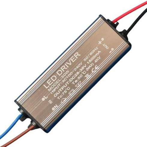 Trafo Led Driver 50W Watt Ballast Lampu Pju/Lampu Sorot